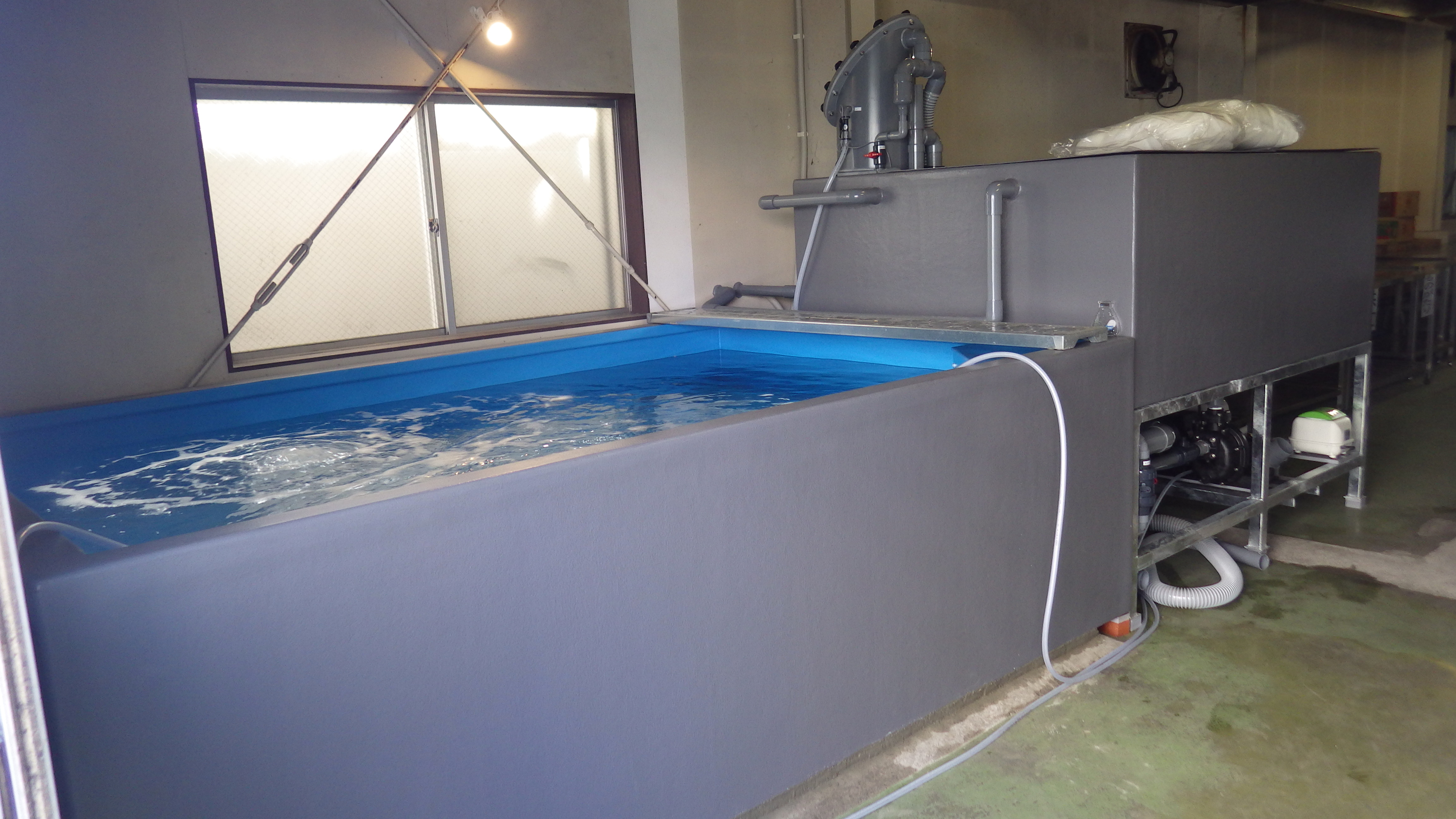 FRP製活魚水槽ユニット「BYシリーズ」 （1.0～5.0トン用対応） サービス・プロダクト・技術 日本サカス株式会社